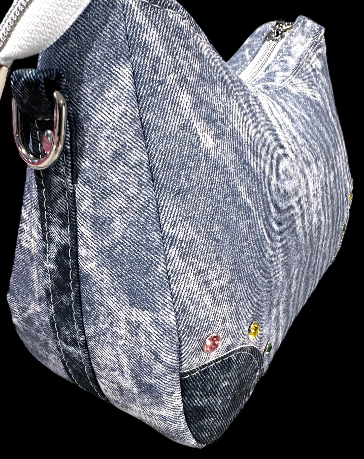 Annabelle Shoulder Bag/ Annabelle Crossbody Bag/ Denim Purse/ Shoulder Bag/ Crossbody Bag