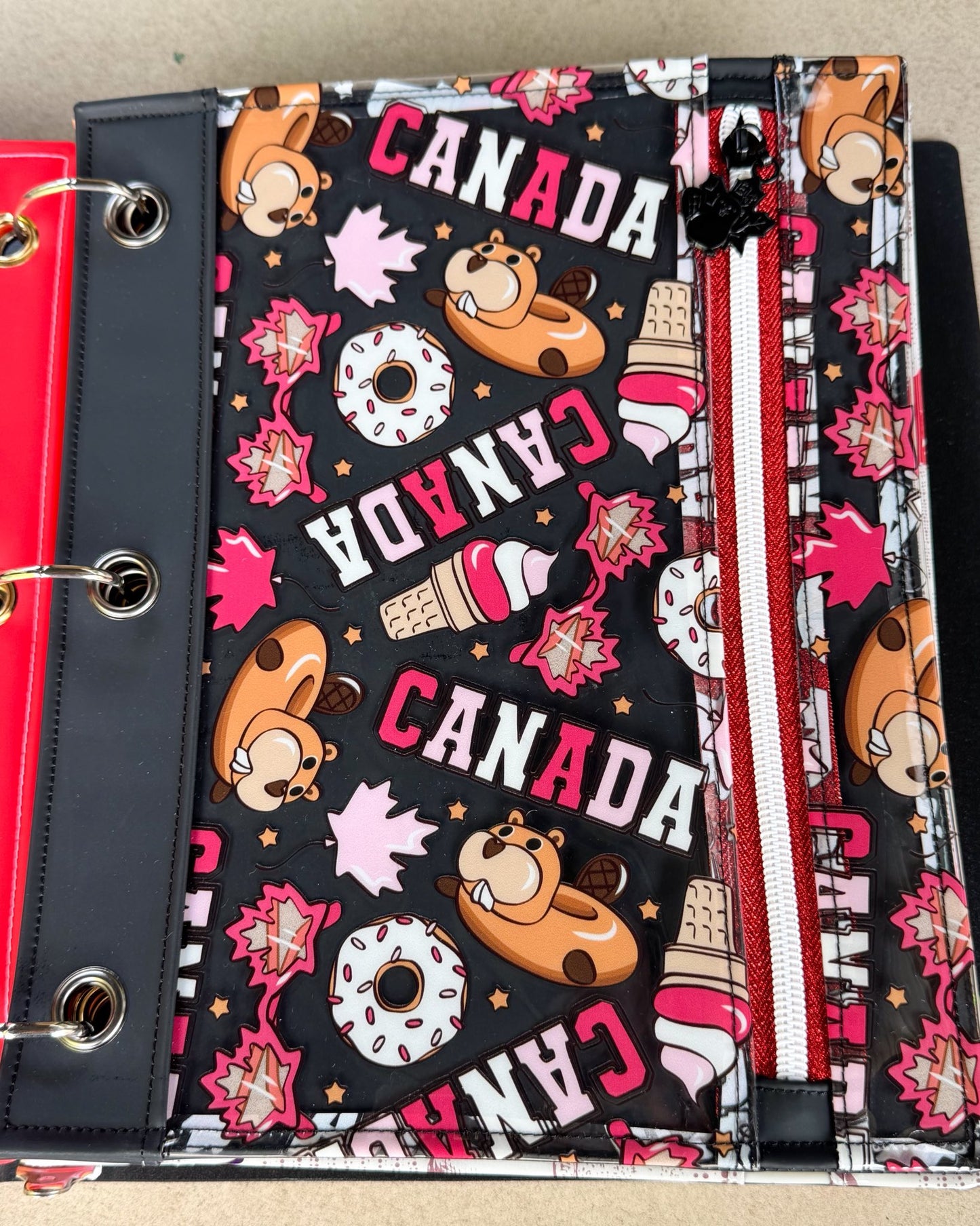 3 Ring Binder Clear Pencil Pouch SEWING PATTERN