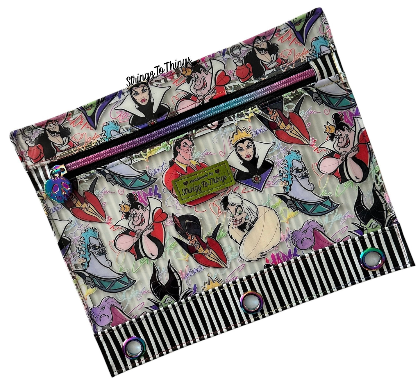 3 Ring Binder Clear Pencil Pouch SEWING PATTERN