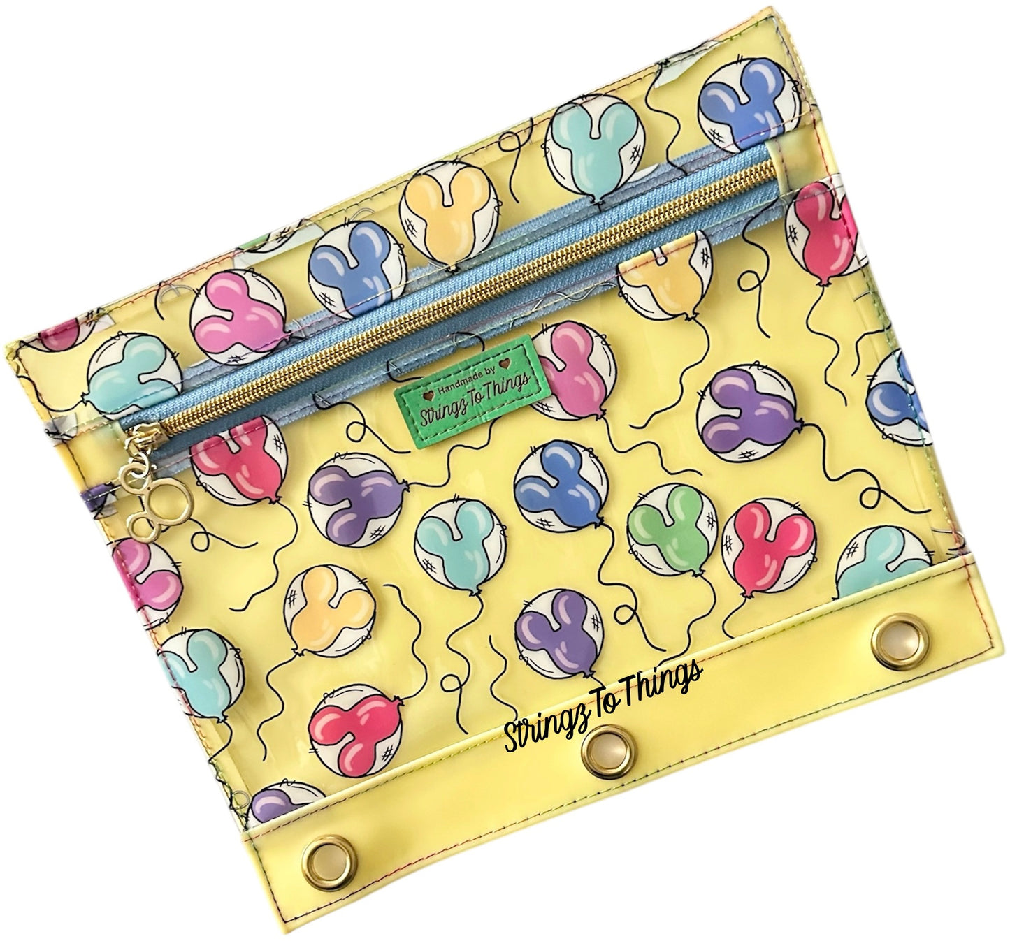3 Ring Binder Clear Pencil Pouch SEWING PATTERN