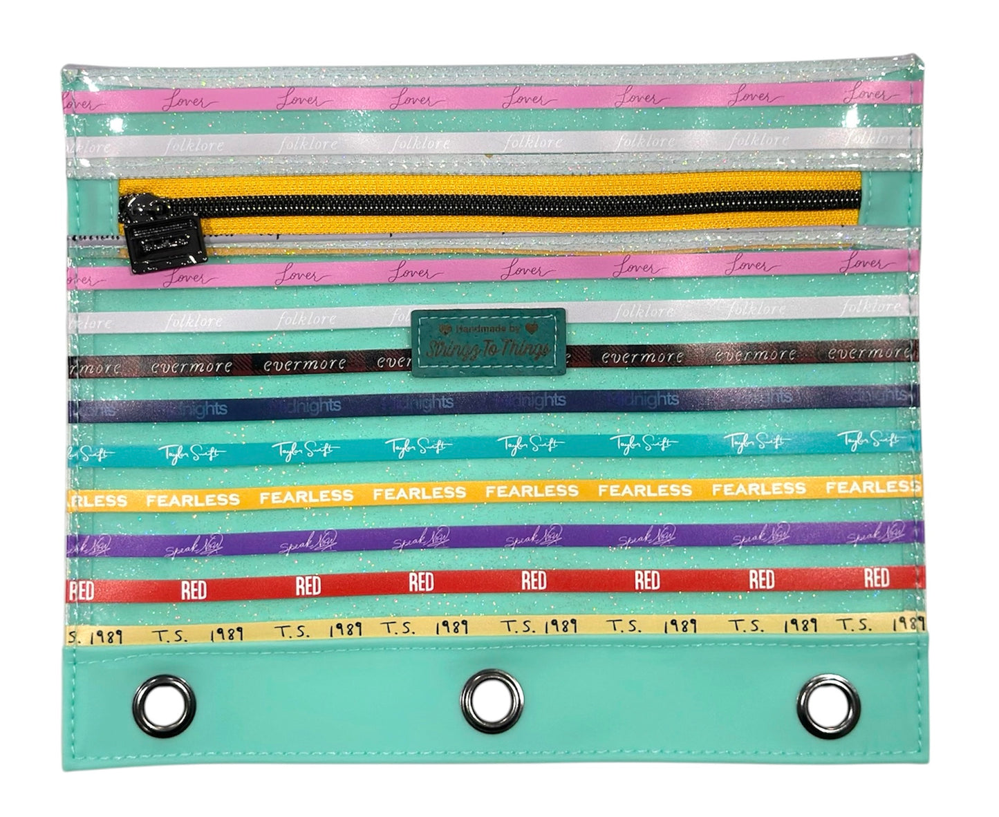 3 Ring Binder Clear Pencil Pouch SEWING PATTERN