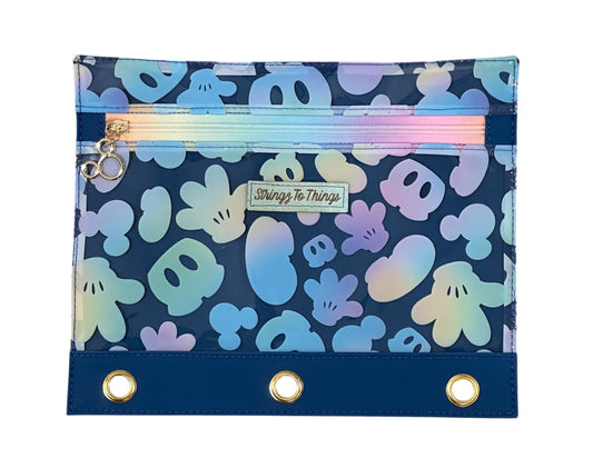 3 Ring Binder Clear Pencil Pouch