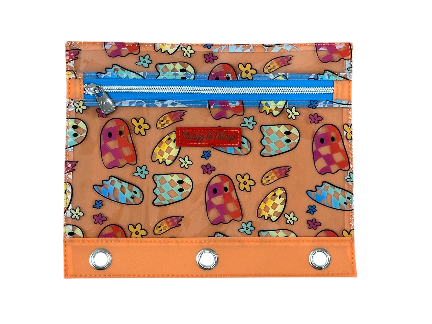 3 Ring Binder Clear Pencil Pouch