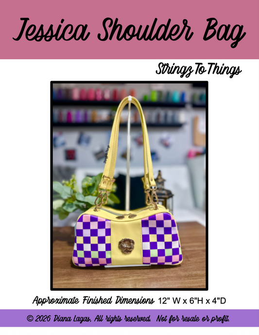 Jessica Shoulder Bag PDF SEWING PATTERN