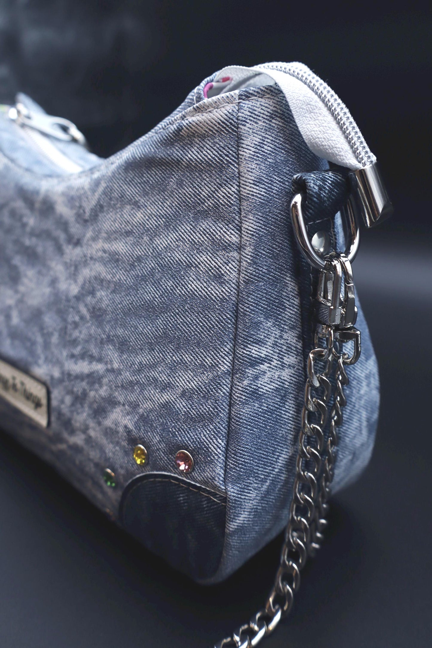 Annabelle Shoulder Bag/ Annabelle Crossbody Bag/ Denim Purse/ Shoulder Bag/ Crossbody Bag
