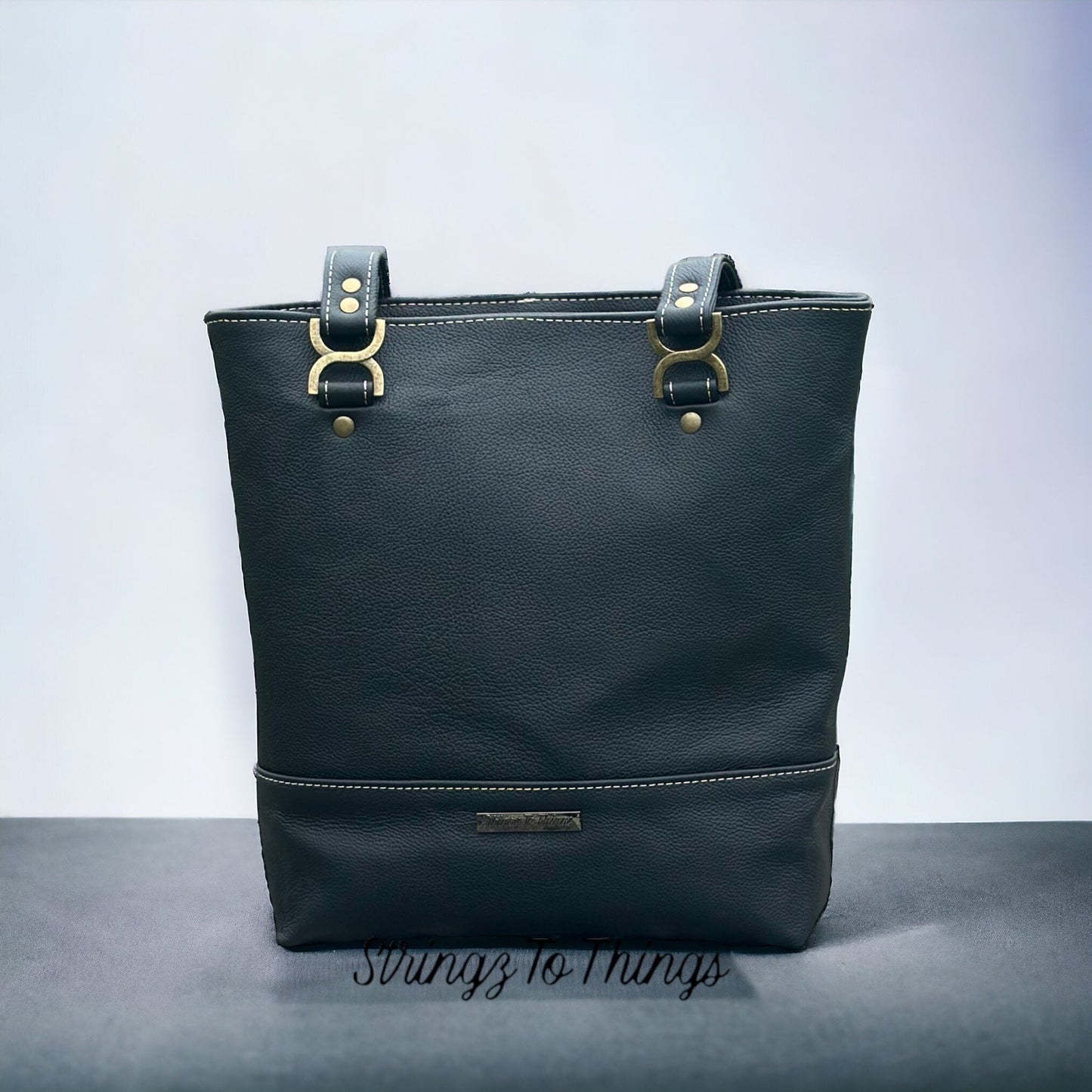 Custom Leather Tote Bag/ Leather Tote/ Designer Leather Tote/ Tote Bag