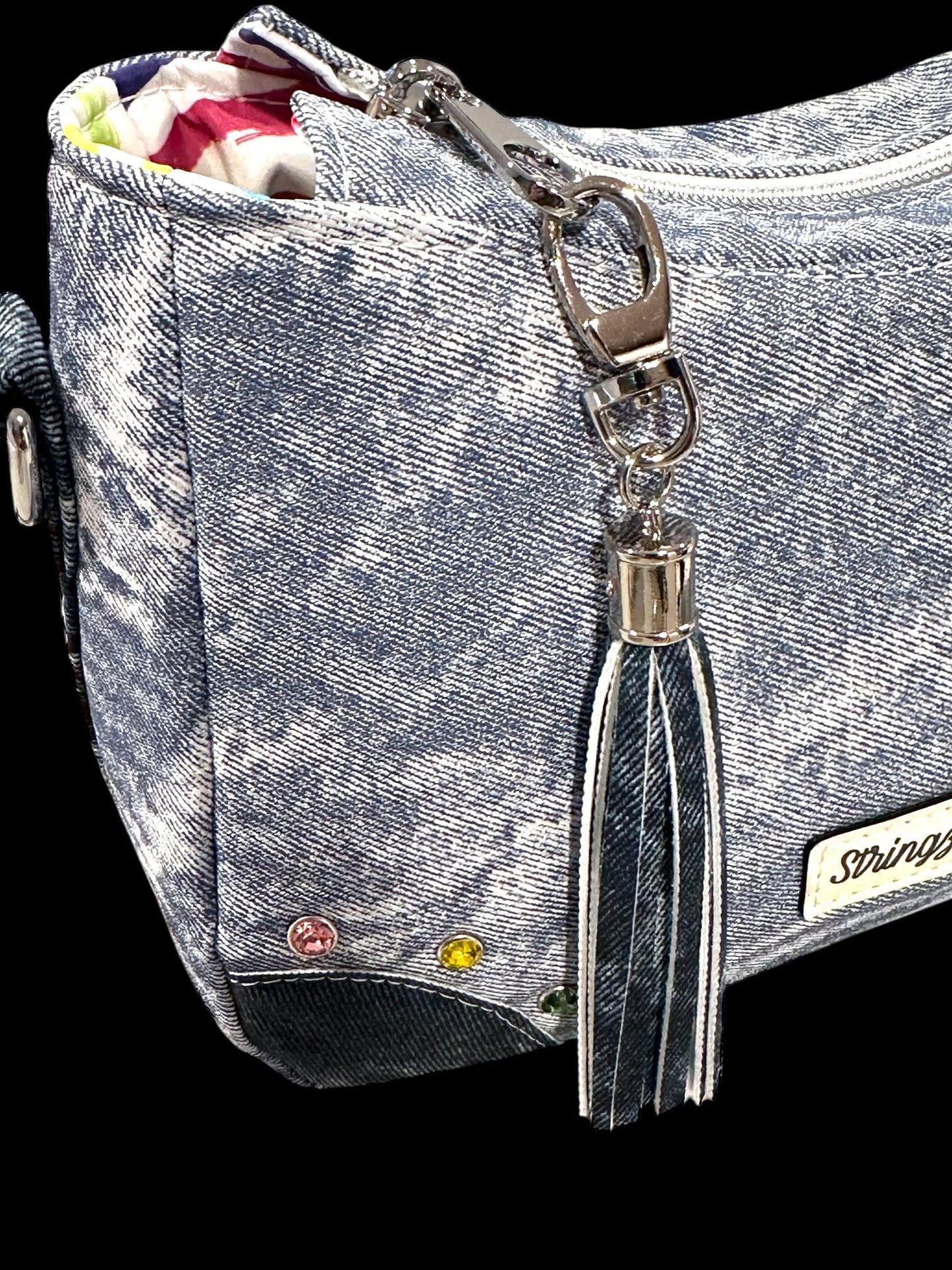Annabelle Shoulder Bag/ Annabelle Crossbody Bag/ Denim Purse/ Shoulder Bag/ Crossbody Bag